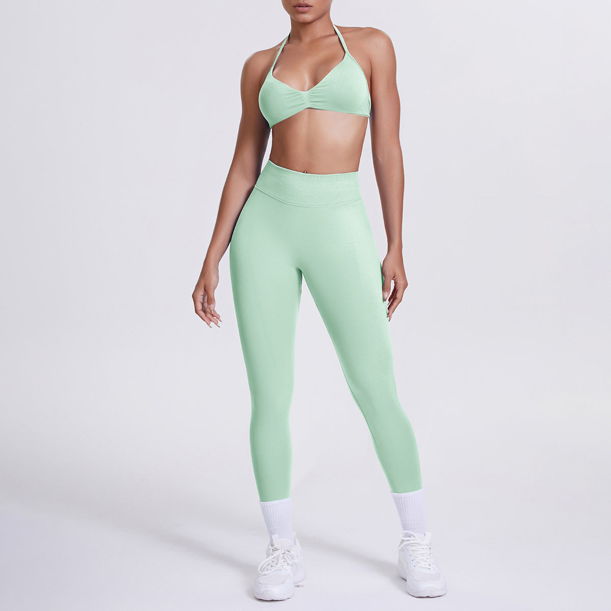 ZORY™ Seamless High Waist Yoga Sports Bra and Leggings Set