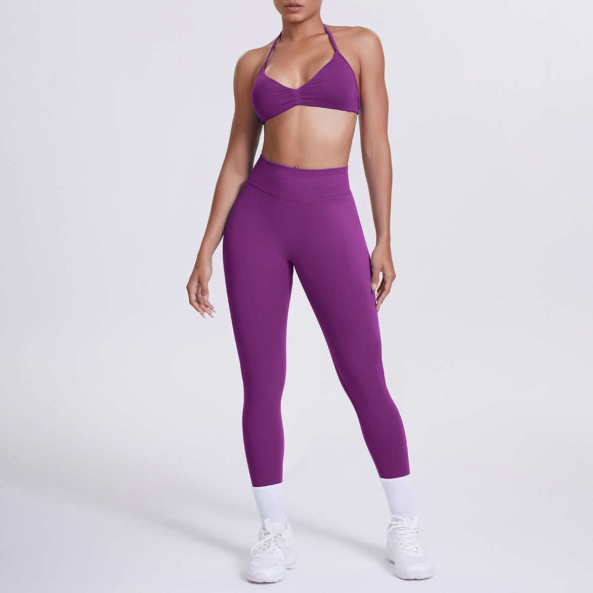 ZORY™ Seamless High Waist Yoga Sports Bra and Leggings Set