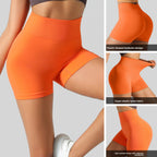 ZORY™ Seamless High-Waisted Yoga Shorts