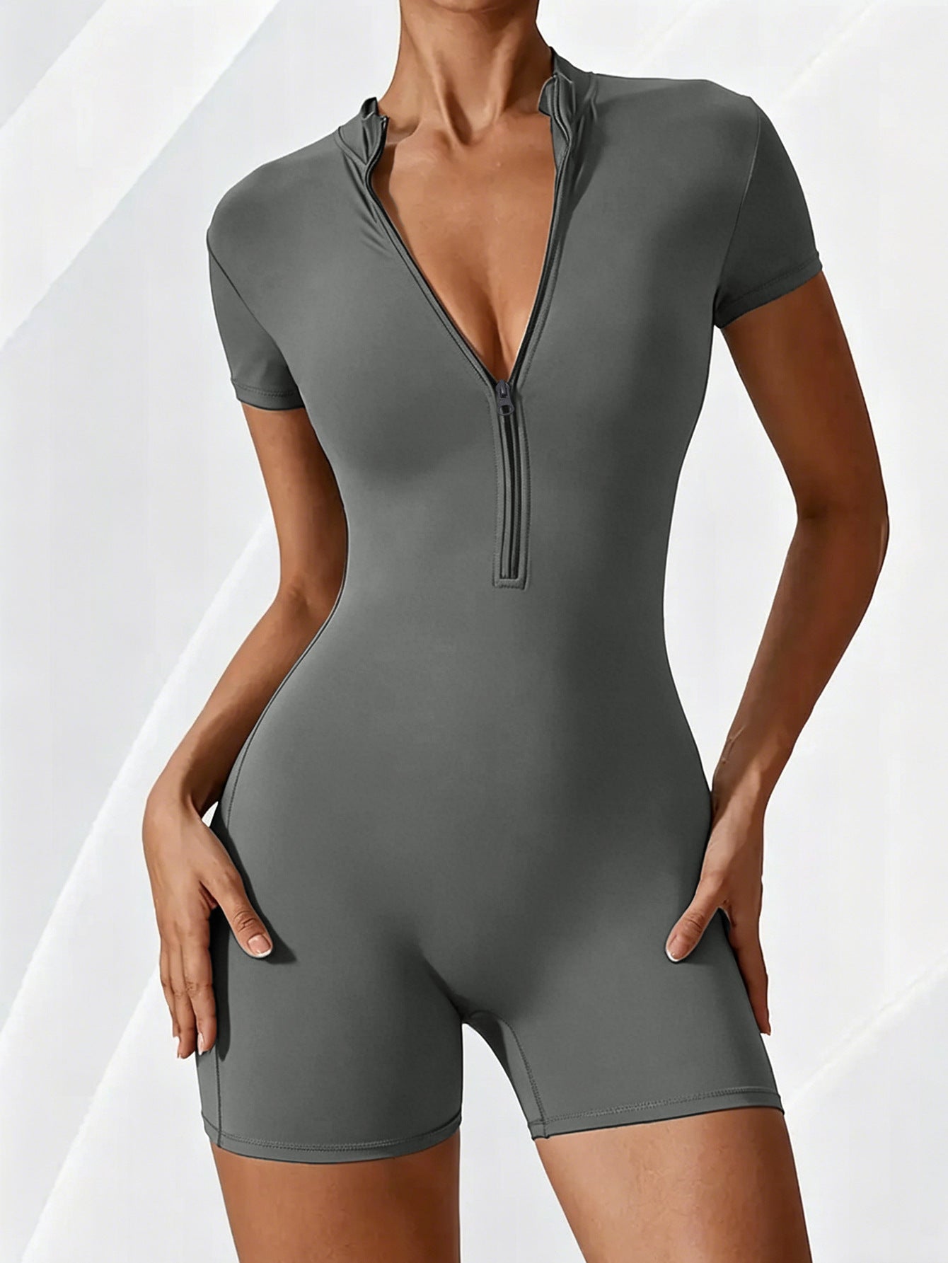 Womens Seamless Yoga Bodysuit