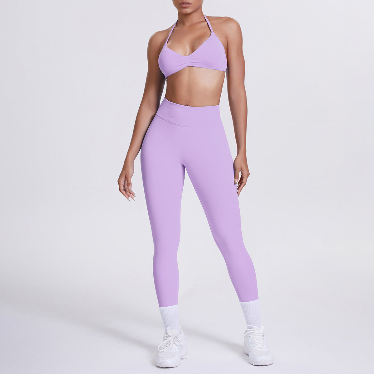 ZORY™ Seamless High Waist Yoga Sports Bra and Leggings Set