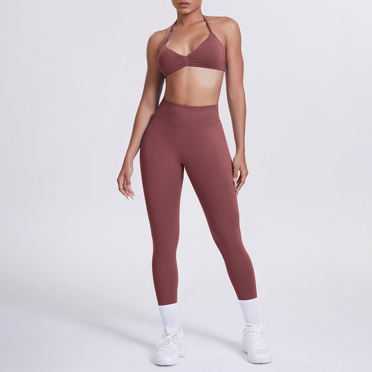 ZORY™ Seamless High Waist Yoga Sports Bra and Leggings Set
