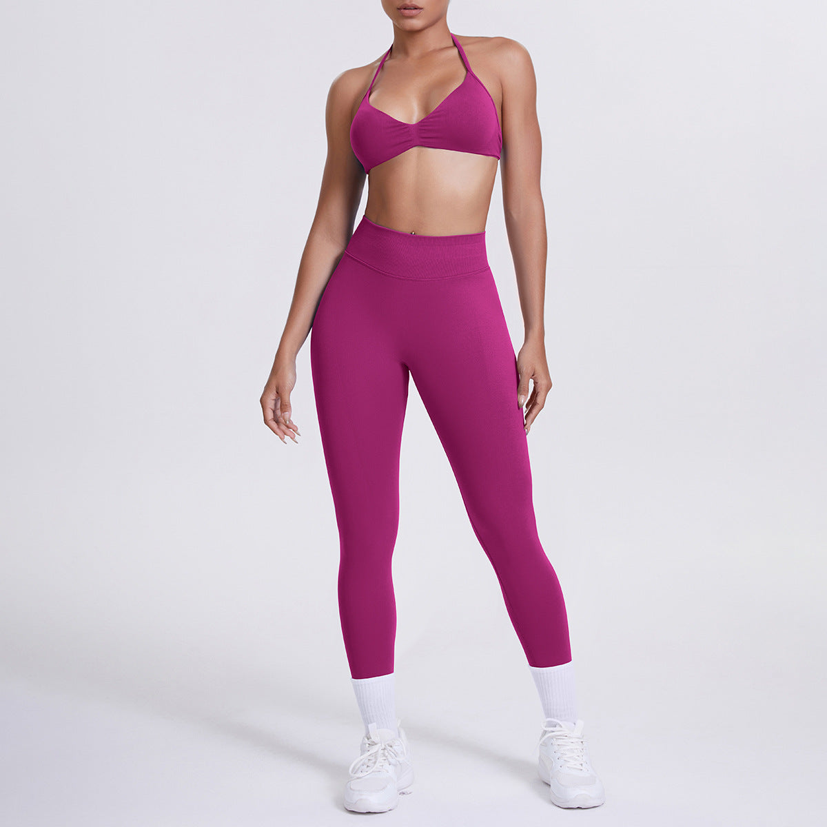 ZORY™ Seamless High Waist Yoga Sports Bra and Leggings Set