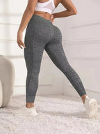 High-Waisted Yoga Pants with Pockets